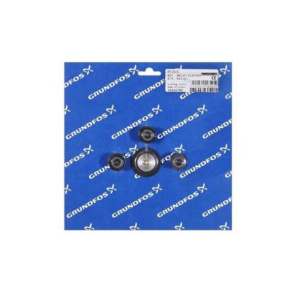 Pump Repair Parts- Kit, valve/diaphragm DME/S8 PP/V/C, DME Series.